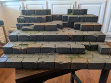 Load image into Gallery viewer, Modular Tiered Overgrown Mythic Bricks Action Figure Display Diorama