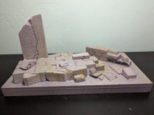 Load image into Gallery viewer, 4 Piece Modular Post Apocalypse Action Figure Display Diorama Pre Sale