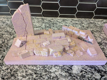 Load image into Gallery viewer, 4 Piece Modular Post Apocalypse Action Figure Display Diorama Pre Sale