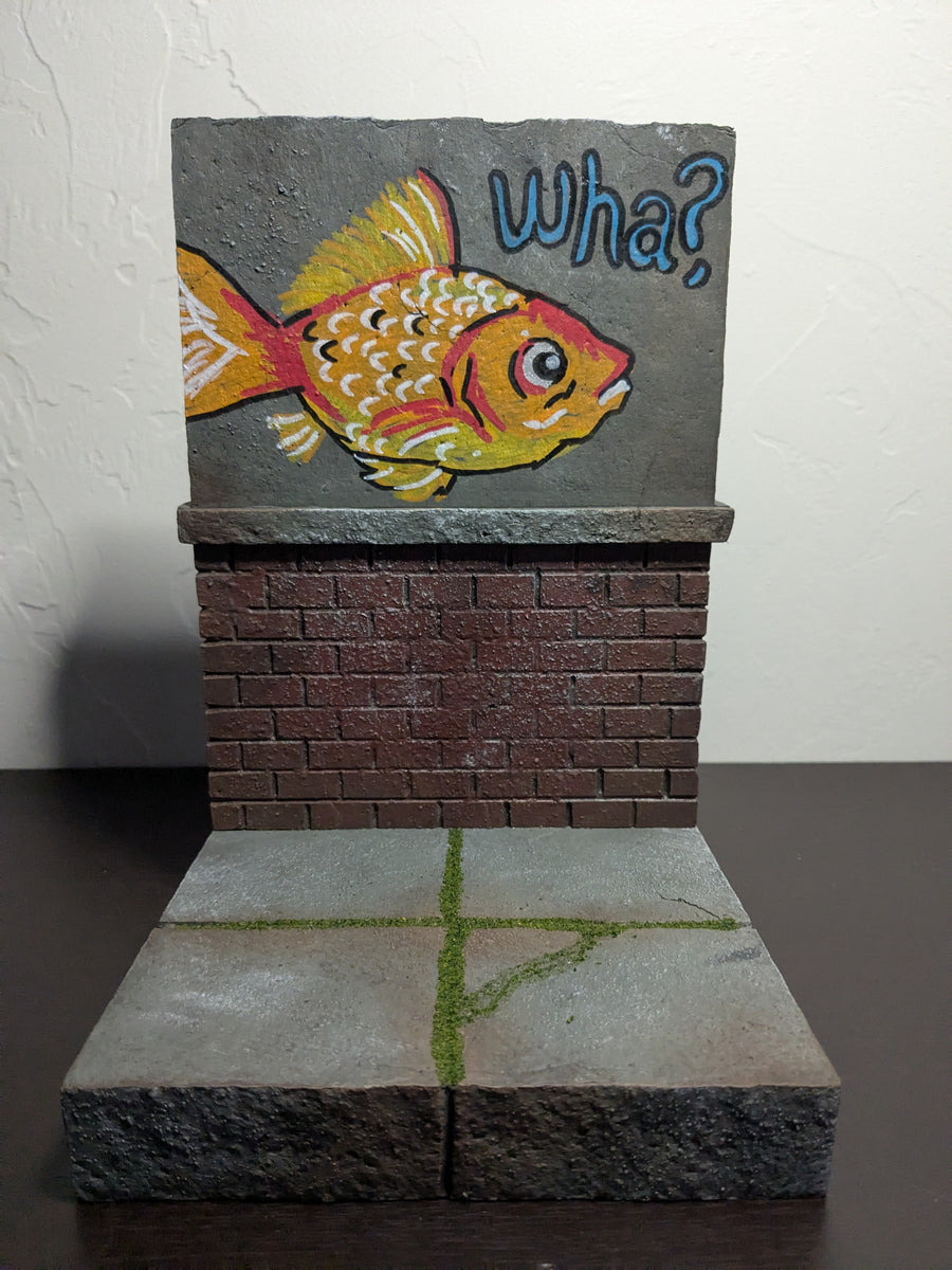 Picture of Goldfish Mini Action Figure Display Diorama – Would you kindly displays ...