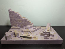 Load image into Gallery viewer, 4 Piece Modular Post Apocalypse Action Figure Display Diorama Pre Sale