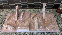 Load image into Gallery viewer, 4 Piece Modular Post Apocalypse Action Figure Display Diorama Pre Sale