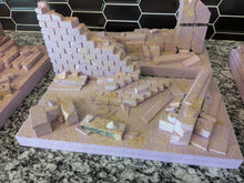 Load image into Gallery viewer, 4 Piece Modular Post Apocalypse Action Figure Display Diorama Pre Sale