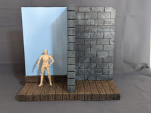 Load image into Gallery viewer, Ikea Detolf Multi Sided Interior/Exterior Modular Action Figure diorama
