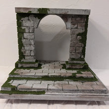 Load image into Gallery viewer, 360 Degree Overgrown Castle Ruins Action Figure Display Diorama
