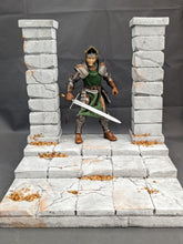 Load image into Gallery viewer, Tired Castle Floor with Pillars Action Figure Display Diorama
