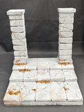 Load image into Gallery viewer, Tired Castle Floor with Pillars Action Figure Display Diorama
