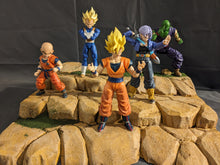 Load image into Gallery viewer, Ikea Detolf DBZ 3 Tiered Action Figure Display Diorama
