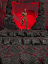 Load image into Gallery viewer, Ikea Detolf Fire and Brimstone Action Figure Display Diorama
