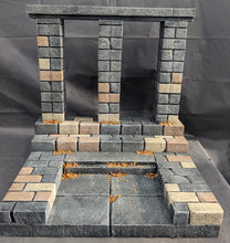 Load image into Gallery viewer, Ikea Detolf Legions Castle Floor with Pillar Wall Display Diorama
