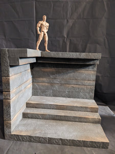 Ikea Detolf Military Bunker Action Figure Display Diorama