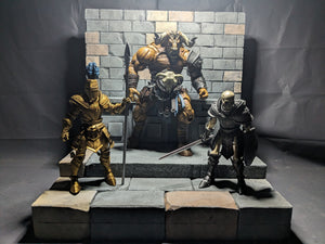 Ikea Detolf Mythic Legions Backdrop Display Diorama