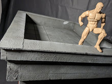 Load image into Gallery viewer, City Building Rooftop Action Figure Display Diorama
