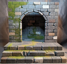 Load image into Gallery viewer, Ikea Detolf Medieval Archway Action Figure Display Diorama
