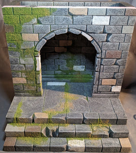 Ikea Detolf Medieval Archway Action Figure Display Diorama