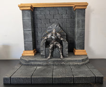 Load image into Gallery viewer, Ikea Detolf Stone Throne Action Figure Display Diorama
