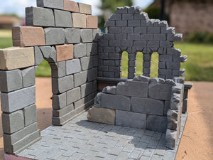 Mythic Castle Action Figure Display Diorama