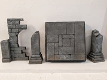 Load image into Gallery viewer, 4 Piece Modular Castle Action Figure Display Diorama
