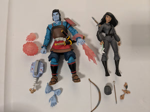 Figure Sale Neca Animated Tmnt  chakahachi and lotus