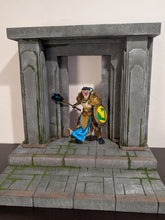 Load image into Gallery viewer, Ikea Detolf Mythic Legions Stone Archway Action Figure Display Diorama
