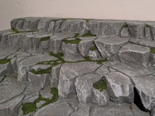 Load image into Gallery viewer, Ikea Detolf Light Stone and Moss Riser Action Figure Display Diorama
