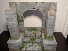 Load image into Gallery viewer, Mythic Legions inspired Overgrown Castle Action Figure Display Diorama
