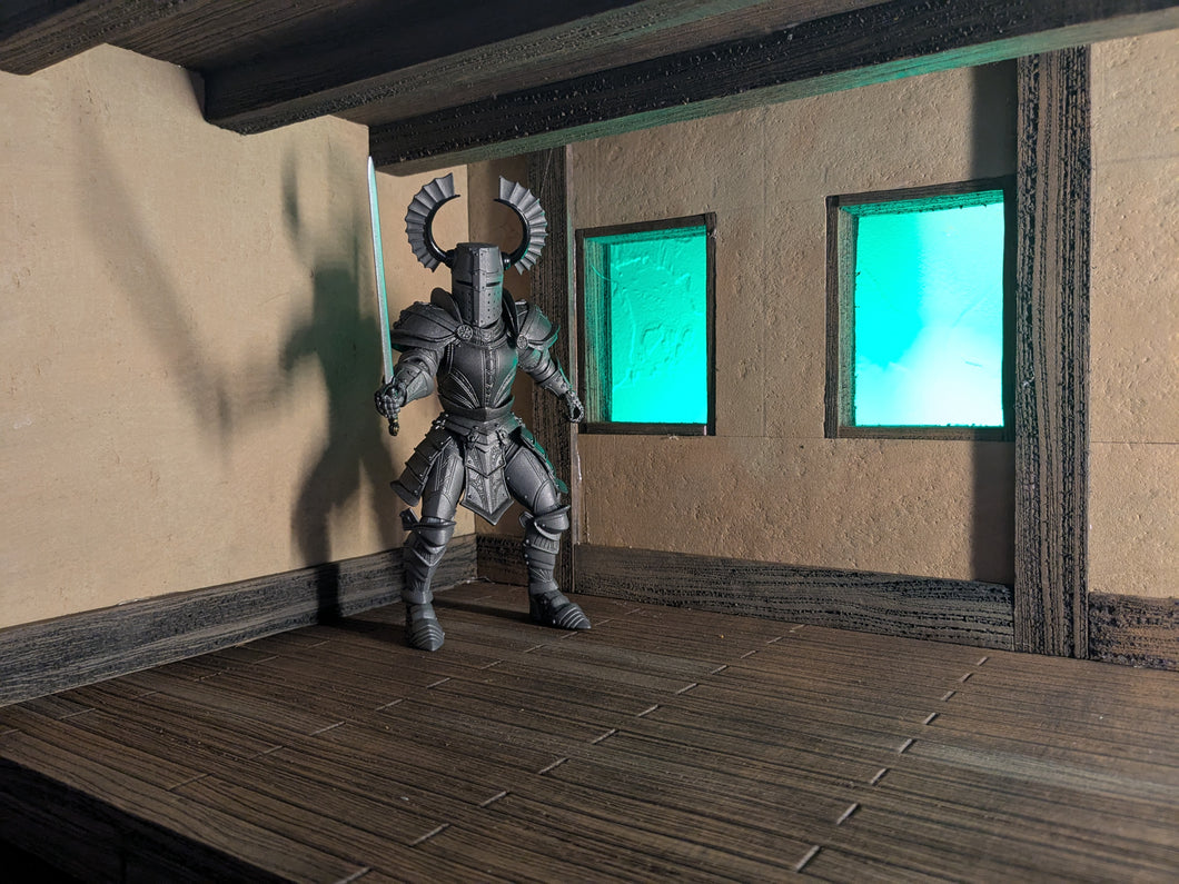 Mythic Tavern with Roof Action Figure Display Diorama