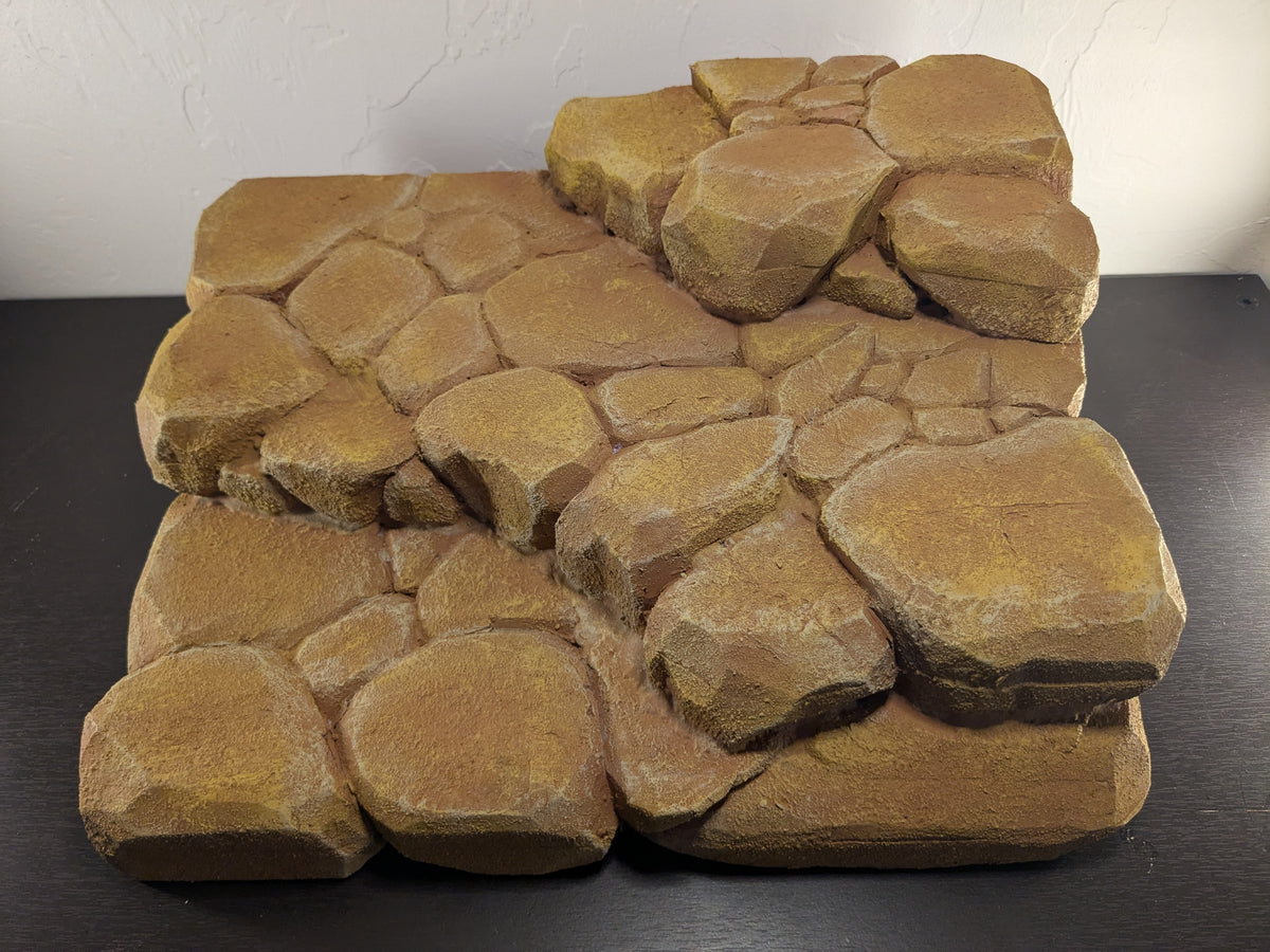 Earth Toned Stone Riser Action Figure Display Diorama – Would you ...