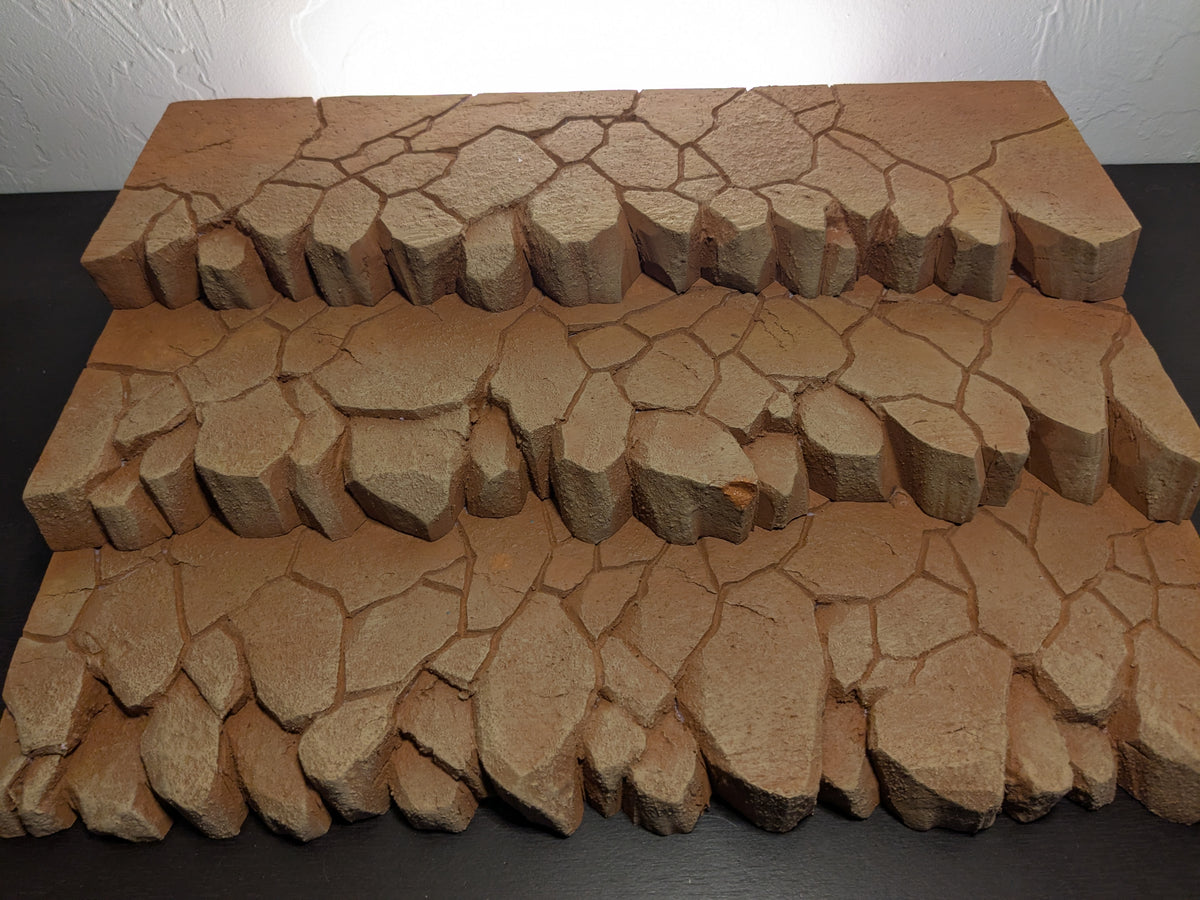 Earth Tone Stone Riser Action Figure Display Diorama – Would you kindly ...