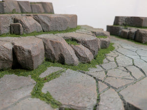 Ikea Detolf Tiered Stone Action Figure Display Diorama