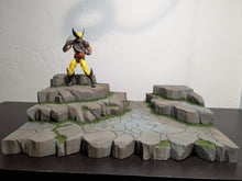 Load image into Gallery viewer, Ikea Detolf Tiered Stone Action Figure Display Diorama
