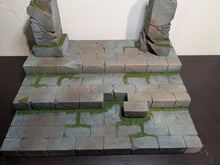 Load image into Gallery viewer, Ikea Detolf Castle Ruins Tiered Action Figure Display Diorama
