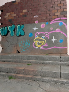 Ikea Detolf Alleyway Slowpoke Graffiti Action Figure Display Diorama
