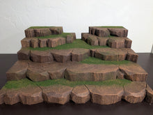 Load image into Gallery viewer, Ikea Detolf Earth Tone Riser Action Figure Display Diorama
