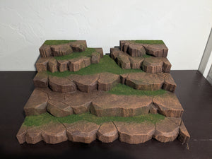 Ikea Detolf Earth Tone Riser Action Figure Display Diorama