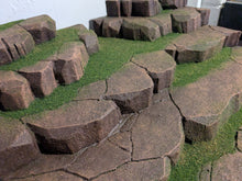 Load image into Gallery viewer, Ikea Detolf Earth Tone Riser Action Figure Display Diorama
