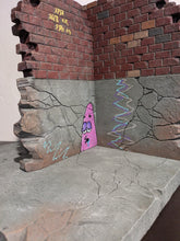 Load image into Gallery viewer, Ikea Detolf SpongeBob Graffiti Action Figure Display Diorama
