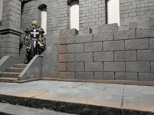 XL Mythic Style Castle Interior Action Figure Display Diorama