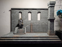 Load image into Gallery viewer, XL Mythic Style Castle Interior Action Figure Display Diorama
