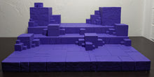 Load image into Gallery viewer, CUBES! (Purple) Ikea Detolf Action Figure Display Diorama
