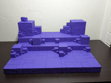 Load image into Gallery viewer, CUBES! (Purple) Ikea Detolf Action Figure Display Diorama

