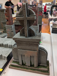 Headstone Diorama prop Action Figure Display Diorama