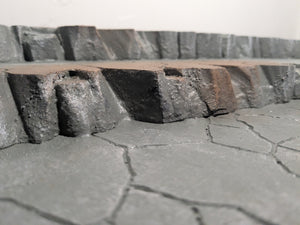3 Tiered Stone Riser Action Figure Display Diorama
