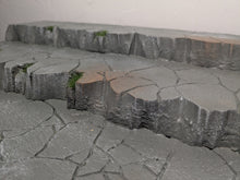 Load image into Gallery viewer, 3 Tiered Stone Riser with Grass Action Figure Display Diorama
