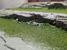 Load image into Gallery viewer, 3 Tiered Stone and Grass Riser with Japanese Arch Action Figure Display Diorama
