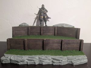 Multi Tiered Riser Action Figure Display Diorama