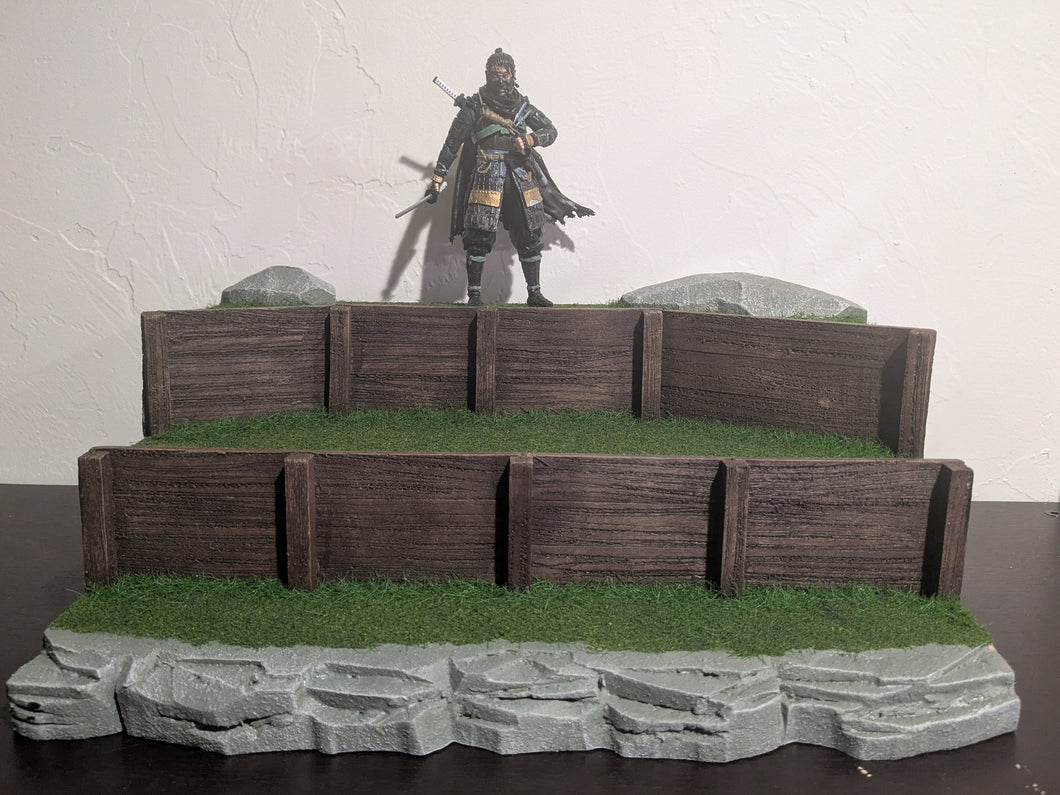 Multi Tiered Riser Action Figure Display Diorama