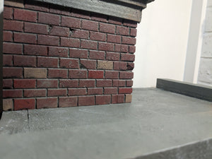 City Rooftop Scene Action Figure Display Diorama