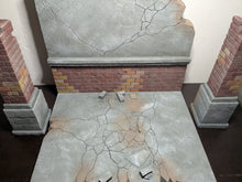 Load image into Gallery viewer, Urban Alleyway with Pillars Action Figure Display Diorama
