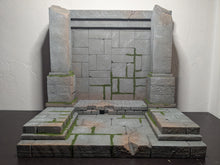 Load image into Gallery viewer, Modular Mythic Castle With Pillars Action Figure Display Diorama
